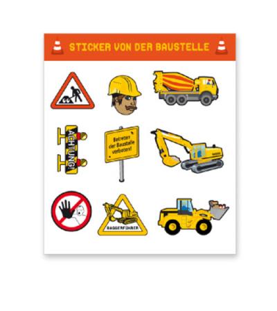 Baustellen Sticker